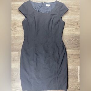 Tahari ASL black mini dress size 10